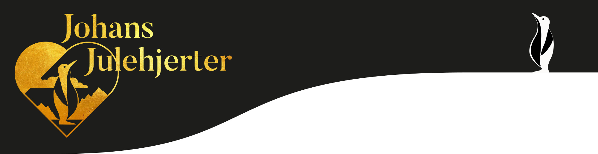 Johans Julehjerter banner