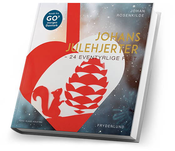 Bogen "Johans
                  Julehjerter: 24 Eventyrlige Hjerter til Jul"
